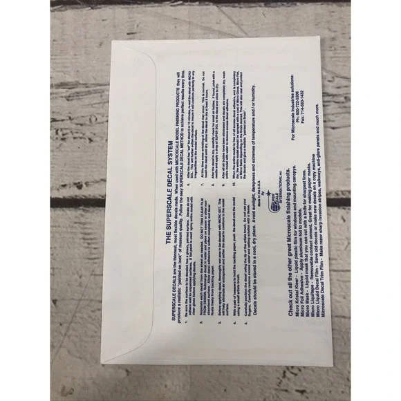 SUPER SCALE 1/48 P-47D RAZORBACK THUNDERBOLTS DECALS 48-1139 New - Picture 2 of 2